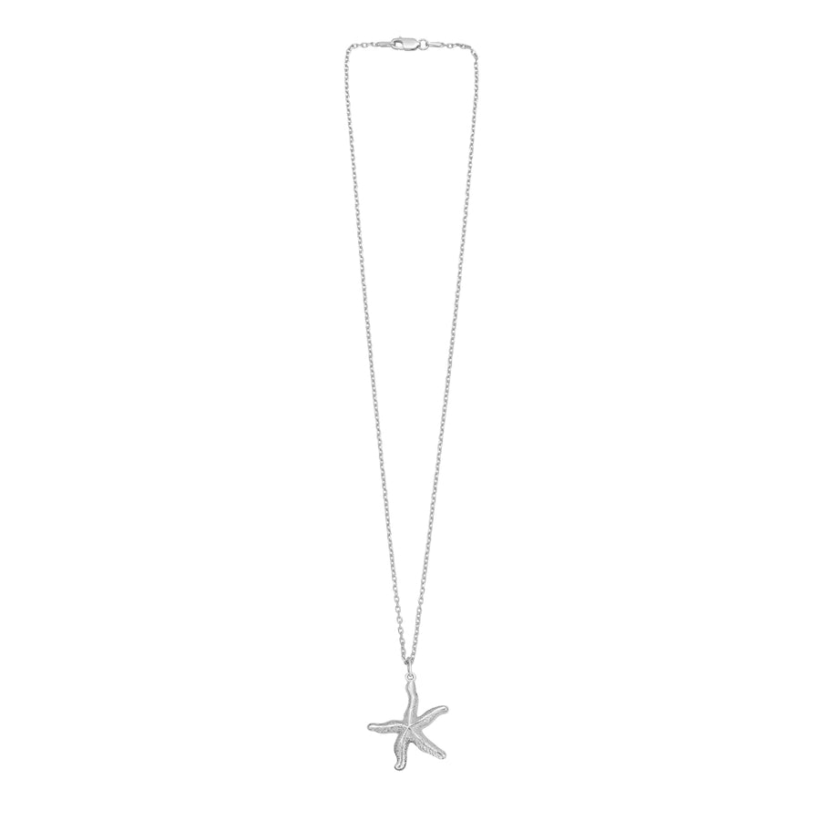 Silver Starfish Pendant
