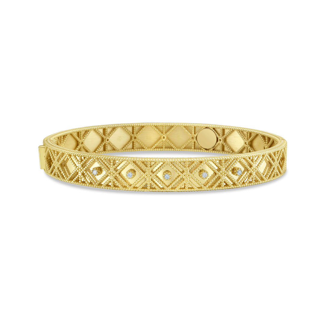 14K Diamond VannÃ¨rie Bracelet