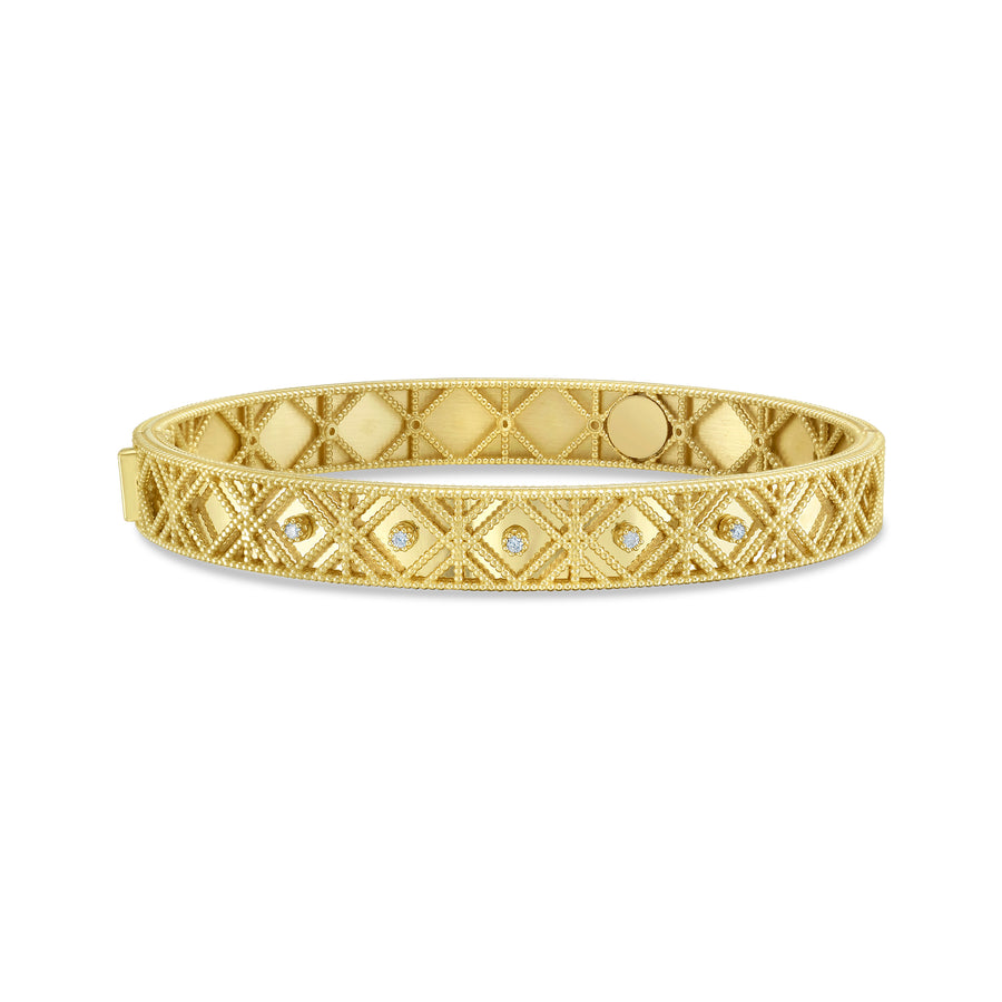 14K Diamond VannÃ¨rie Bracelet