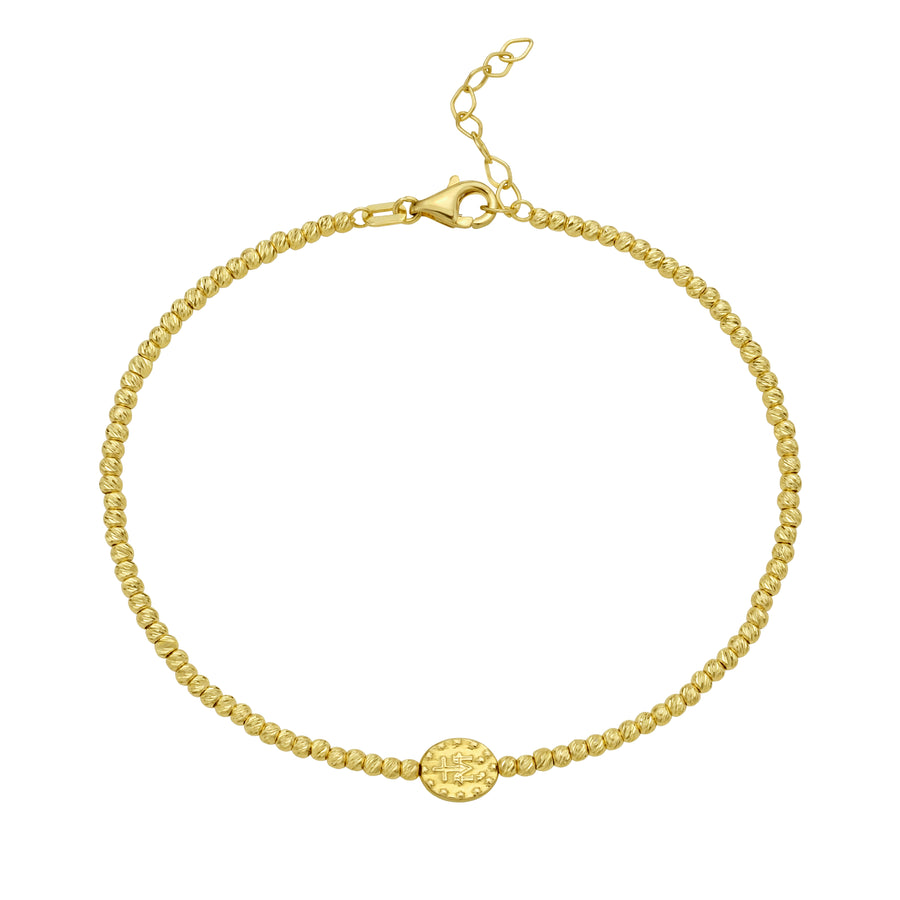 14K Virgin Mary Bracelet