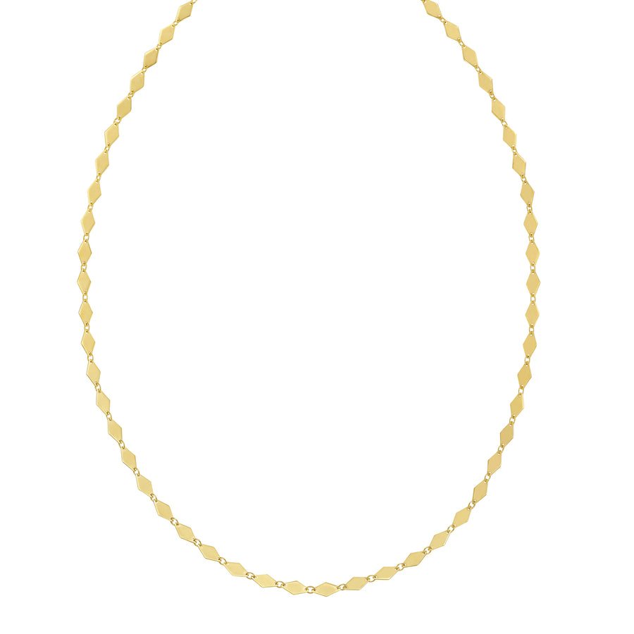 14K Mirror Kite Link Necklace