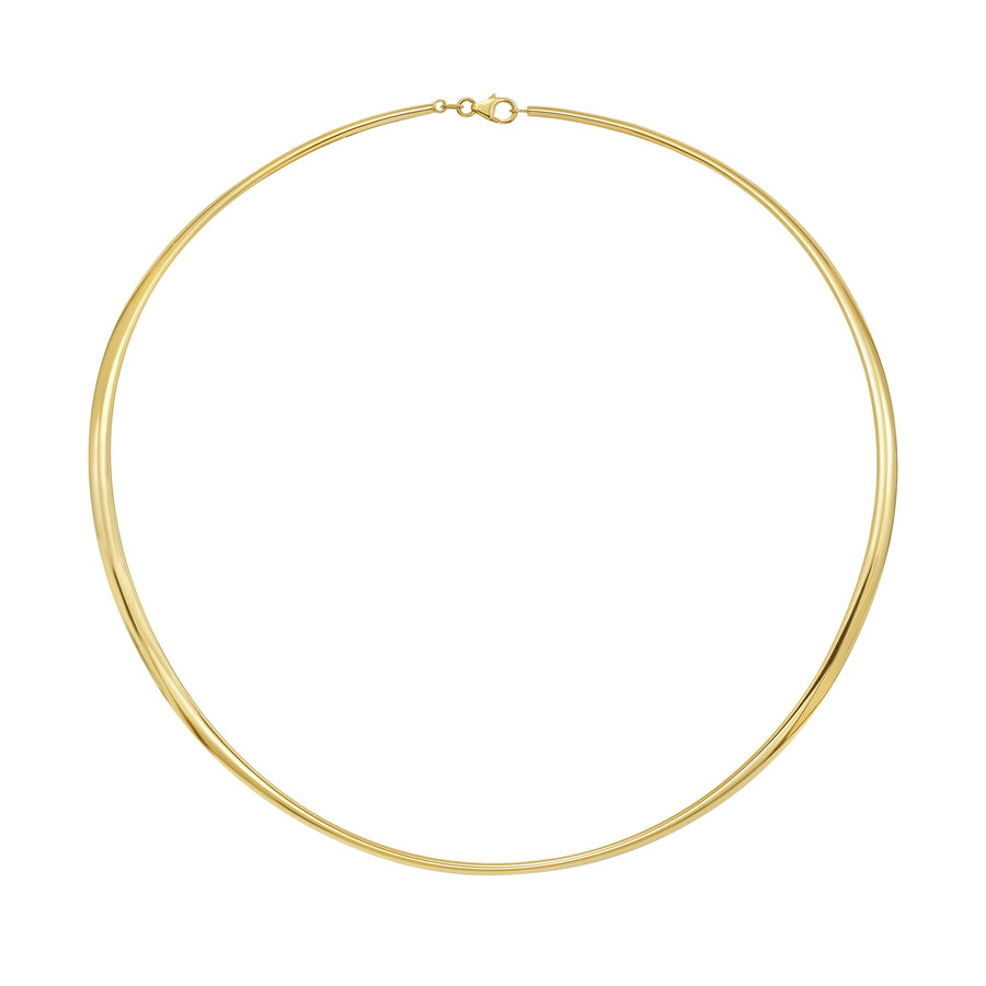 14K 3.7mm High Shine Collar Necklace