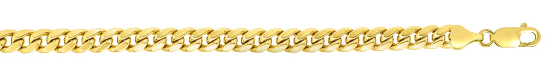 14K Gold 20"" 2.6mm Miami Cuban Chain