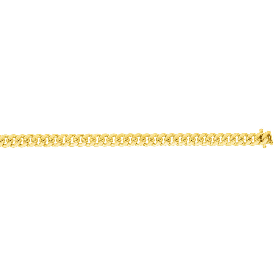 14K Gold 18"" 3.9mm Classic Miami Cuban