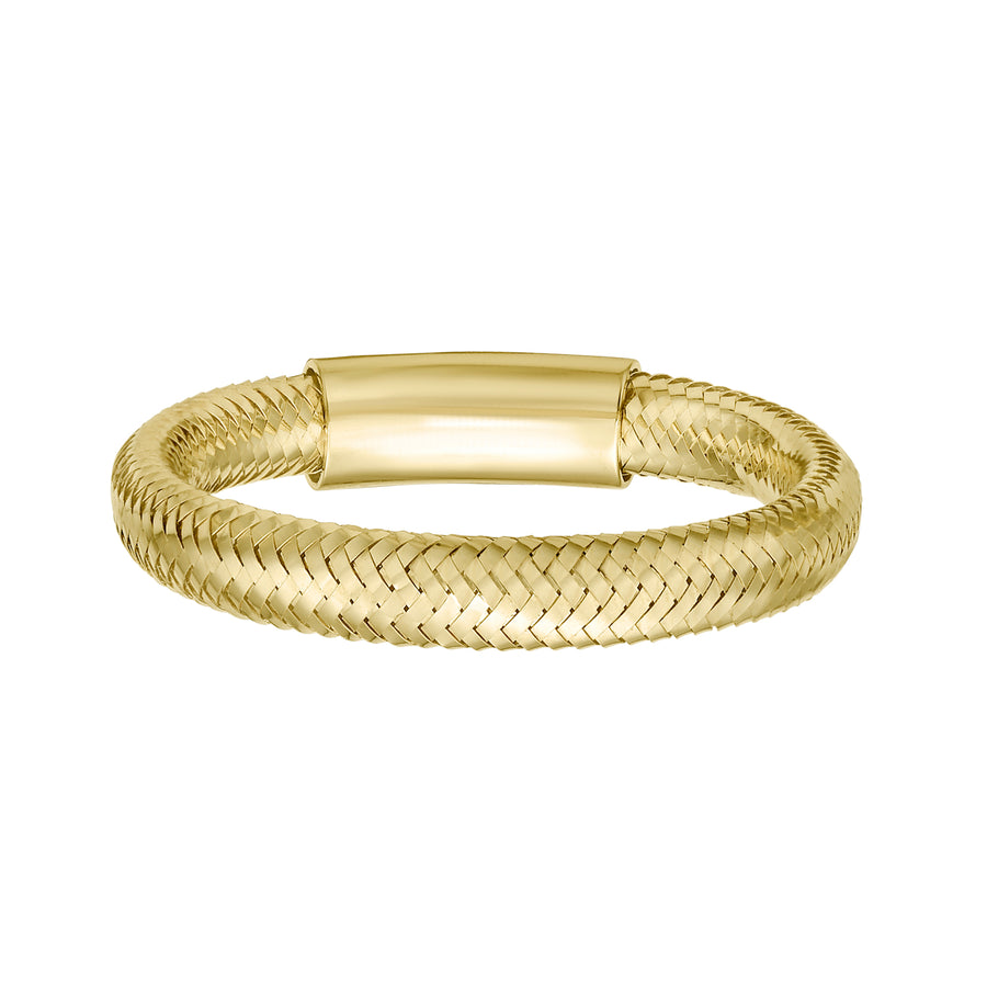 14K Stretch Mesh Ring