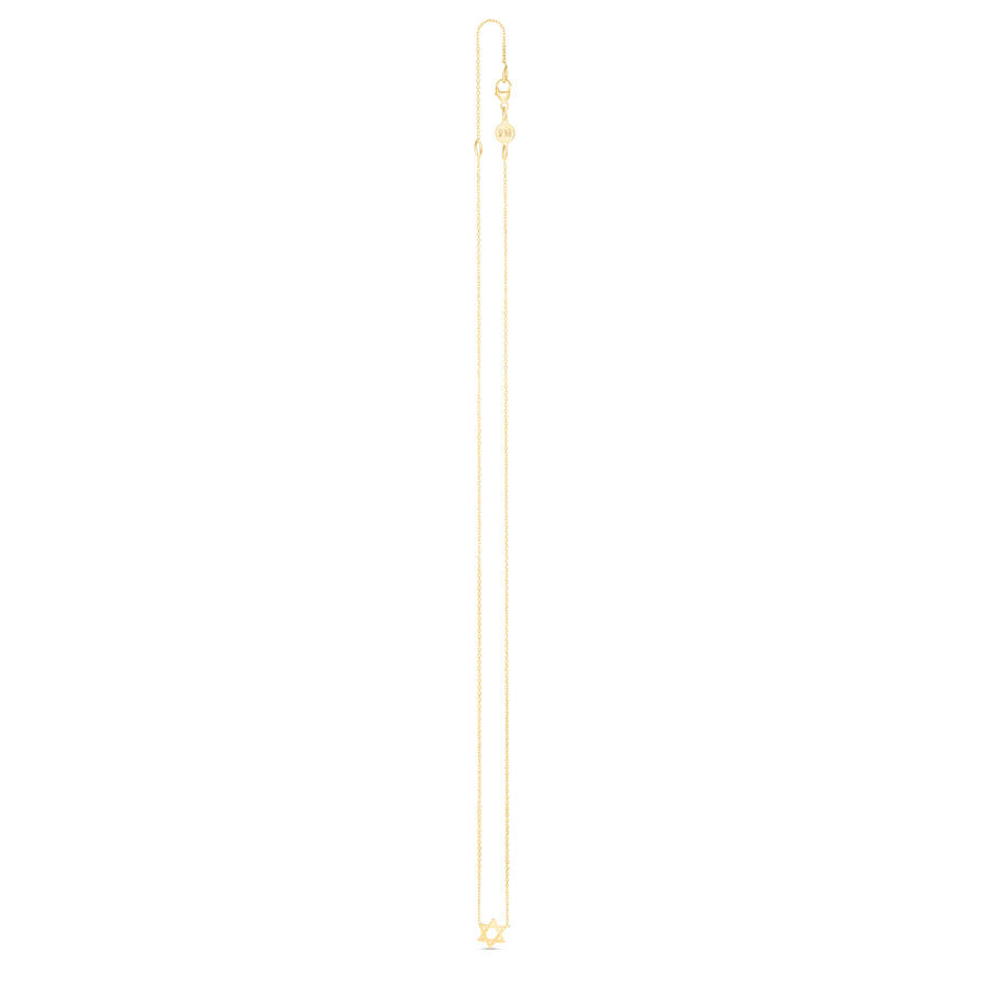 14K Star of David Bracelet