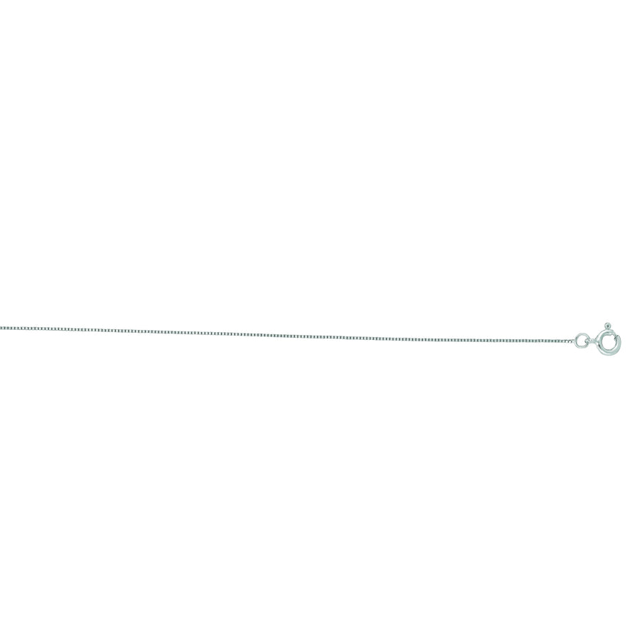 14K Gold 0.50mm Classic Box Chain