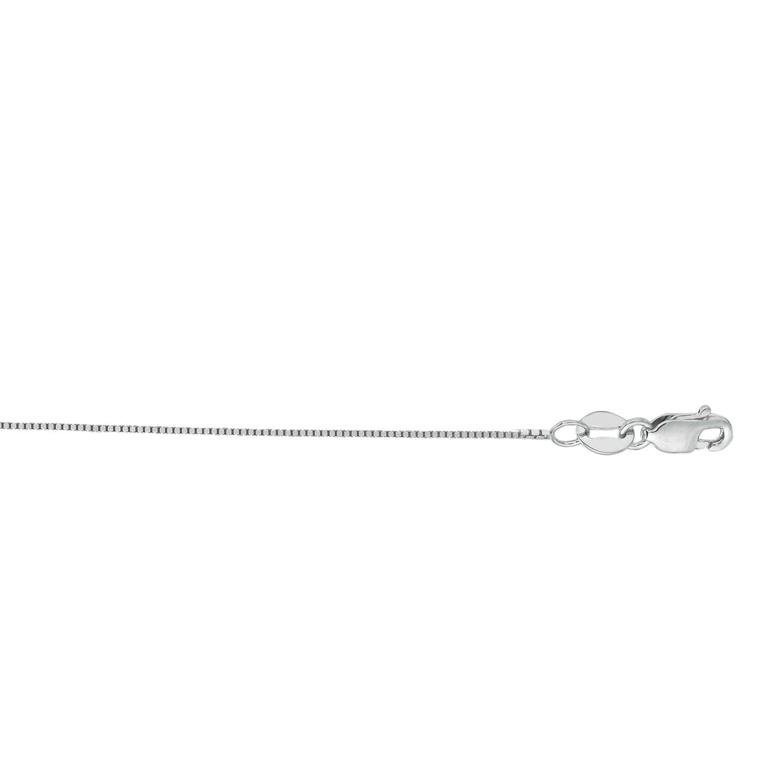 14K Gold 0.50mm Classic Box Chain