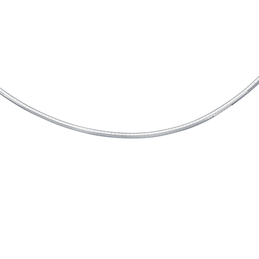 14K Gold 18"" 3.3mm Classic Omega
