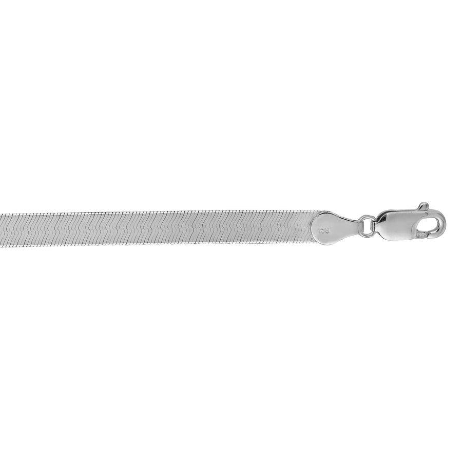 14K Gold 18"" 4.6mm Imperial Herringbone Chain