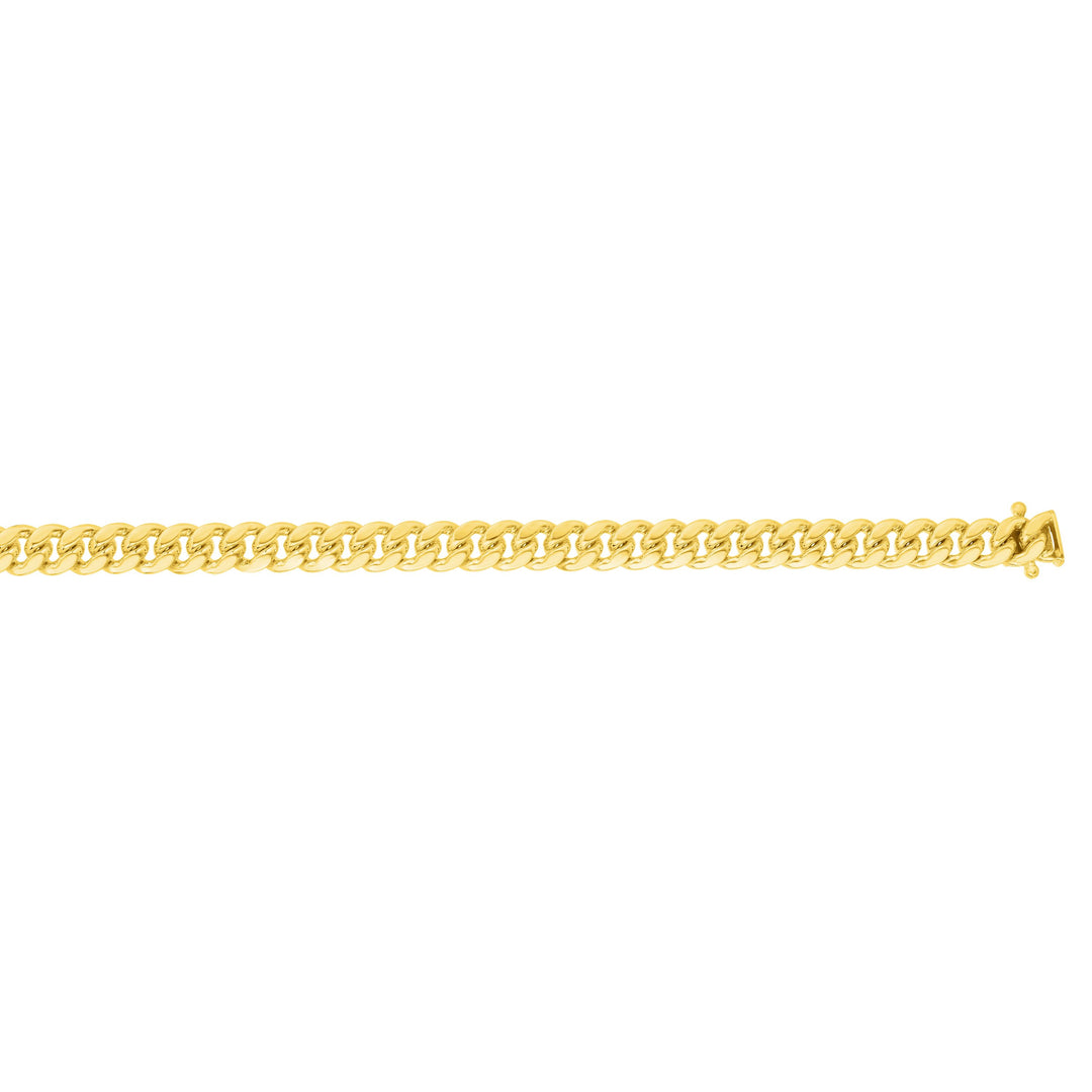 10K Gold 22"" 3.9mm Classic Miami Cuban